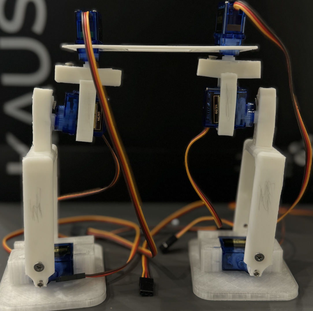 3D Printed Robot Legs Image